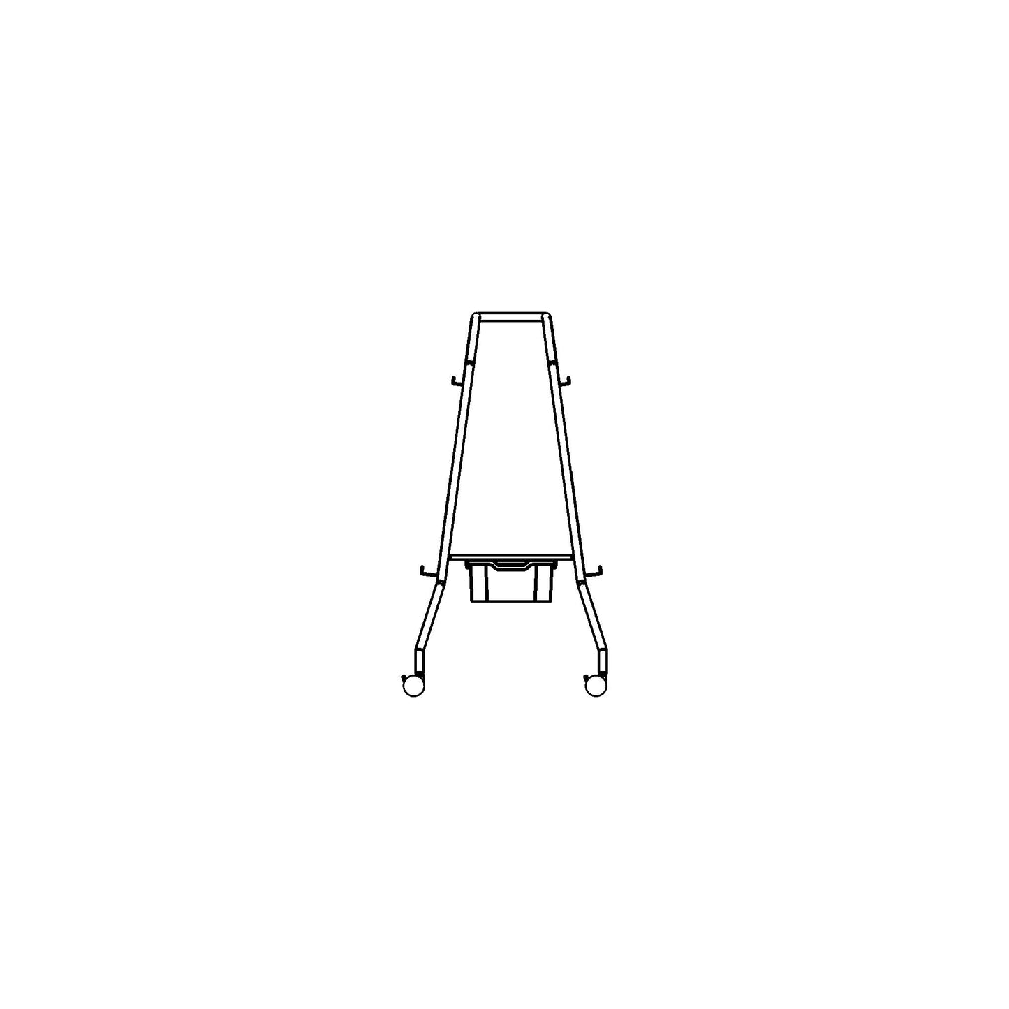 Ruckus Mobile Display Cart Family for Revit 2024