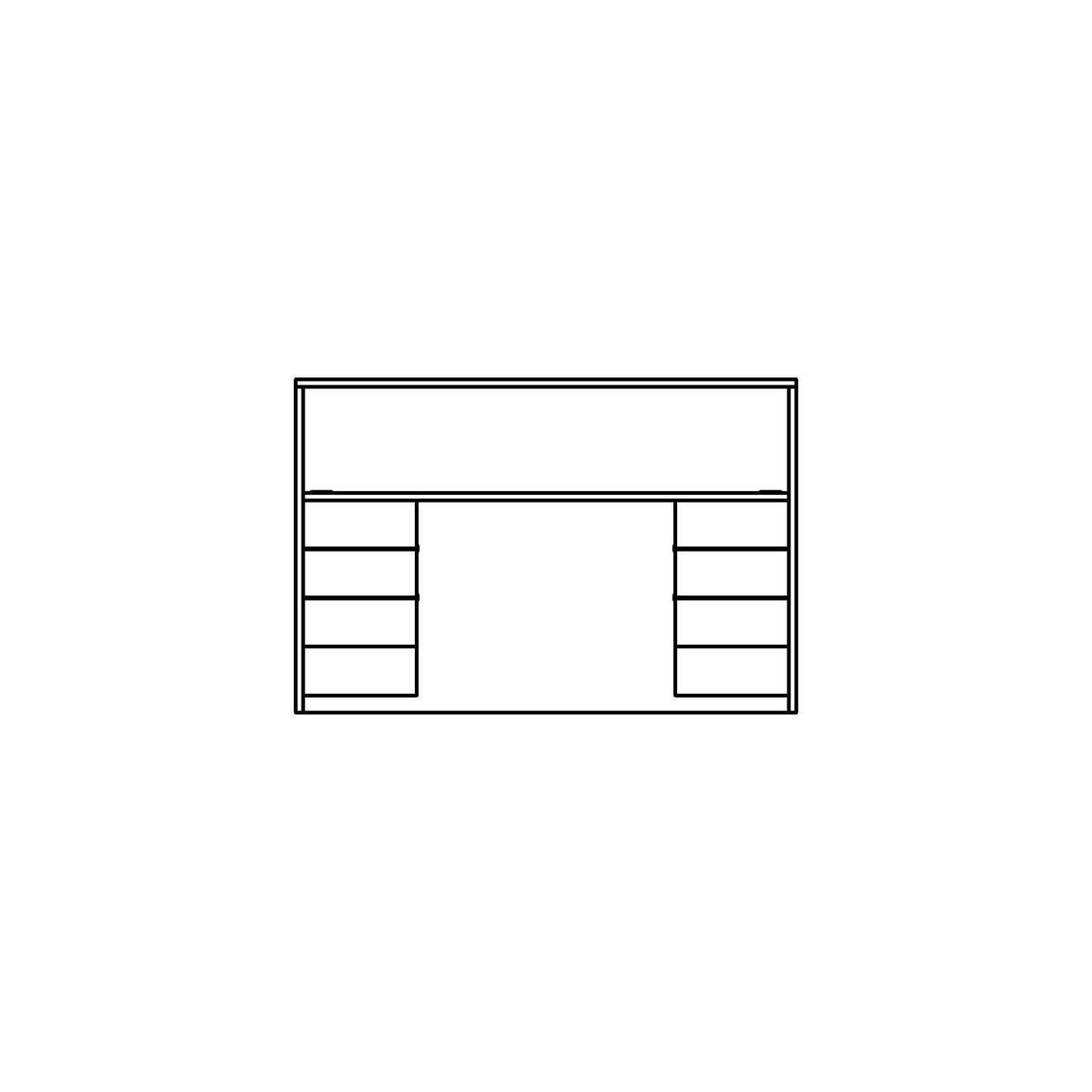 Casegoods Desk Classic Family for Revit 2024