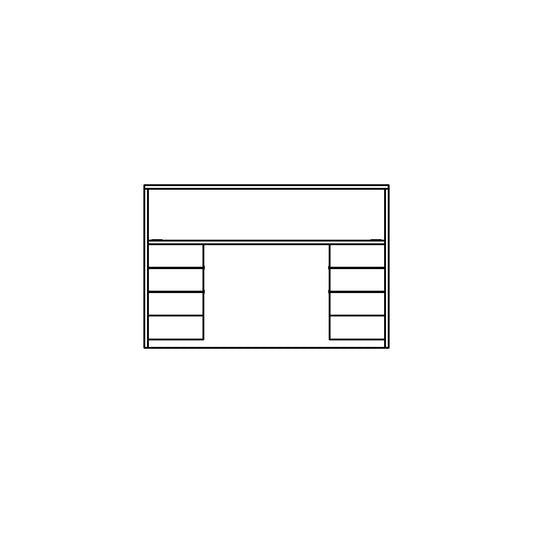 Casegoods Desk Classic Family for Revit 2024