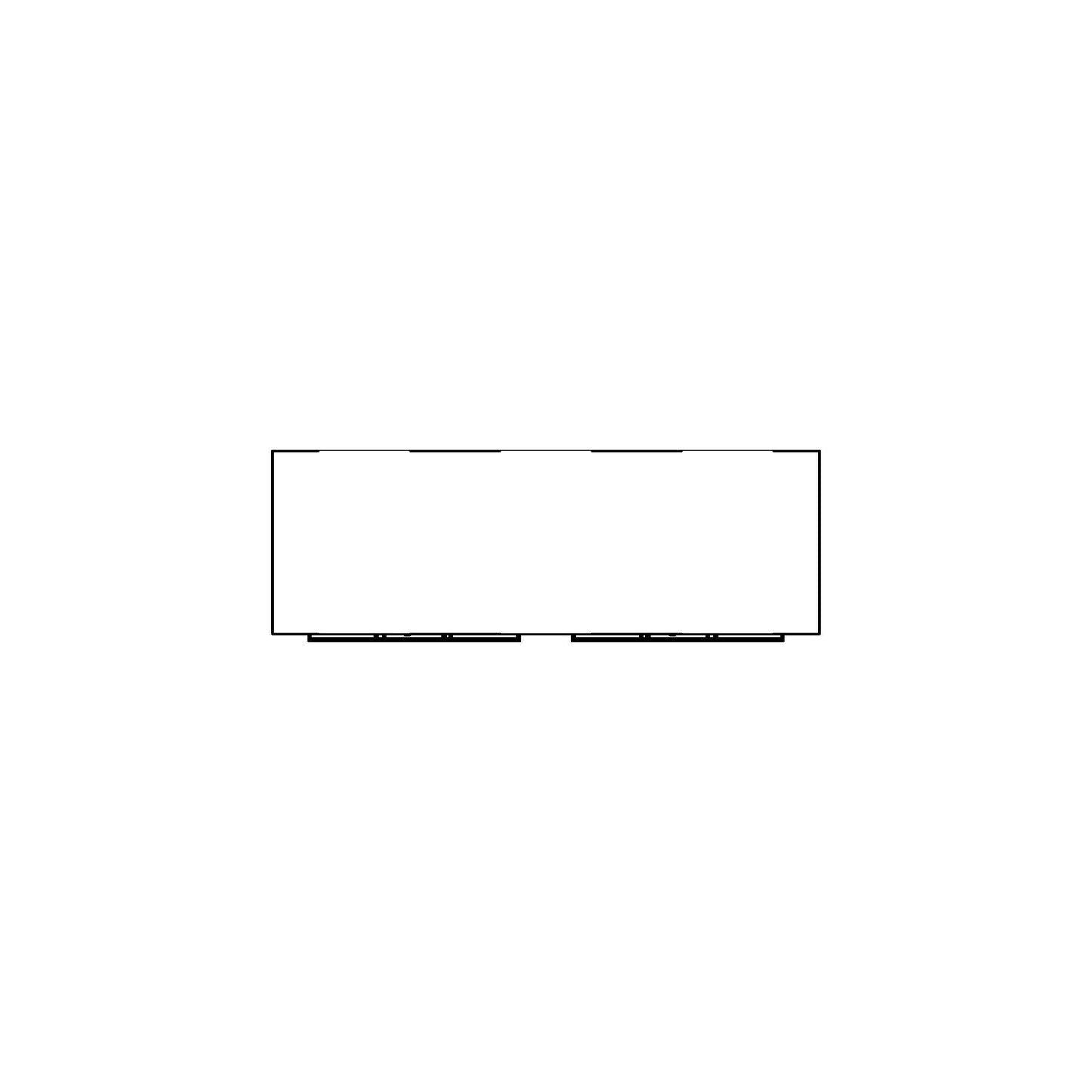 Buffet Storage Credenza Family for Revit 2024