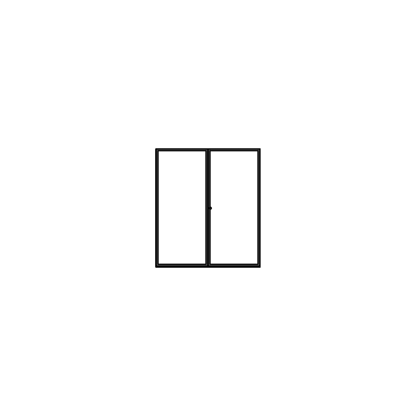 Bookcase Storage Surface Mount Family for Revit 2024