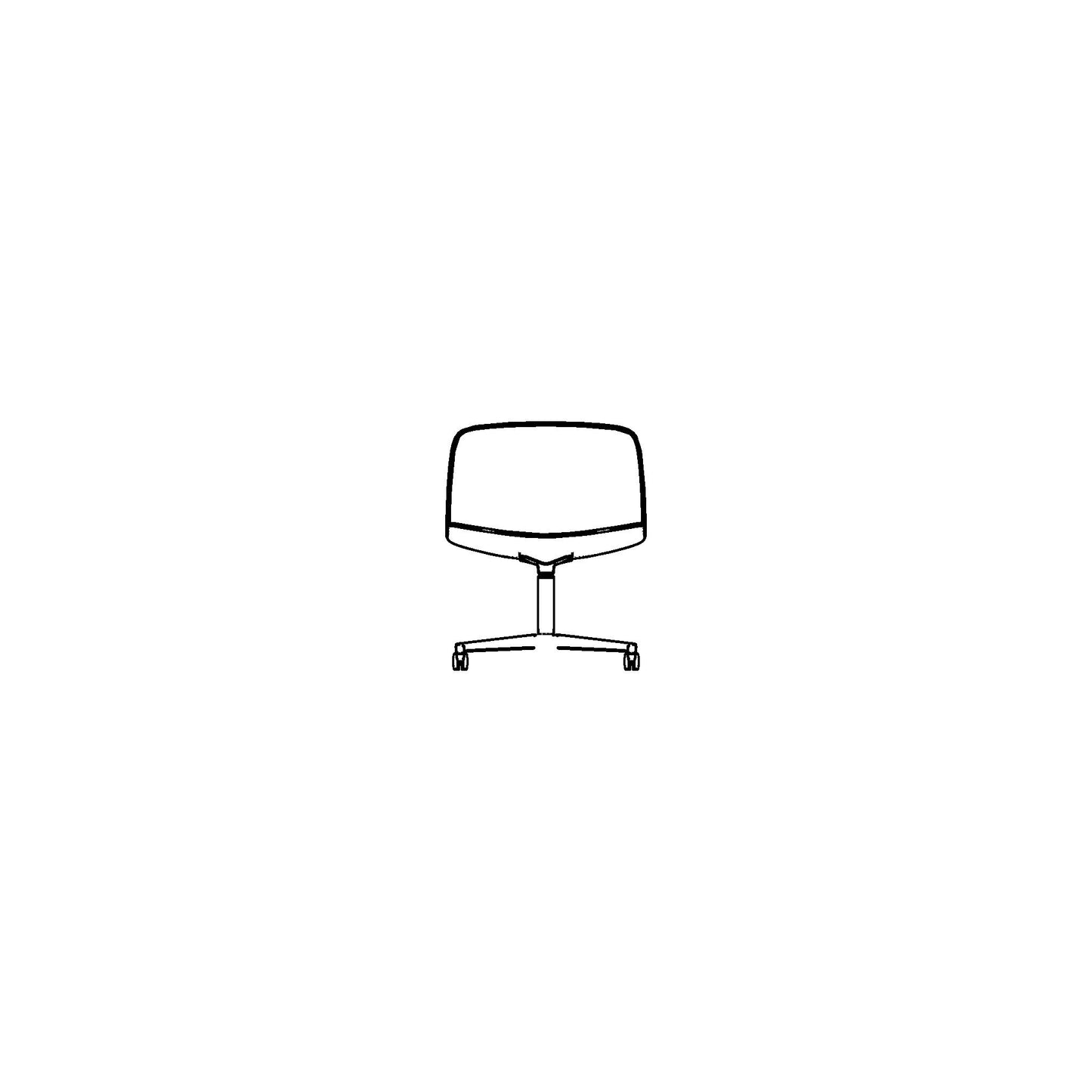 Lounge Chair Metal Base Family for Revit 2024