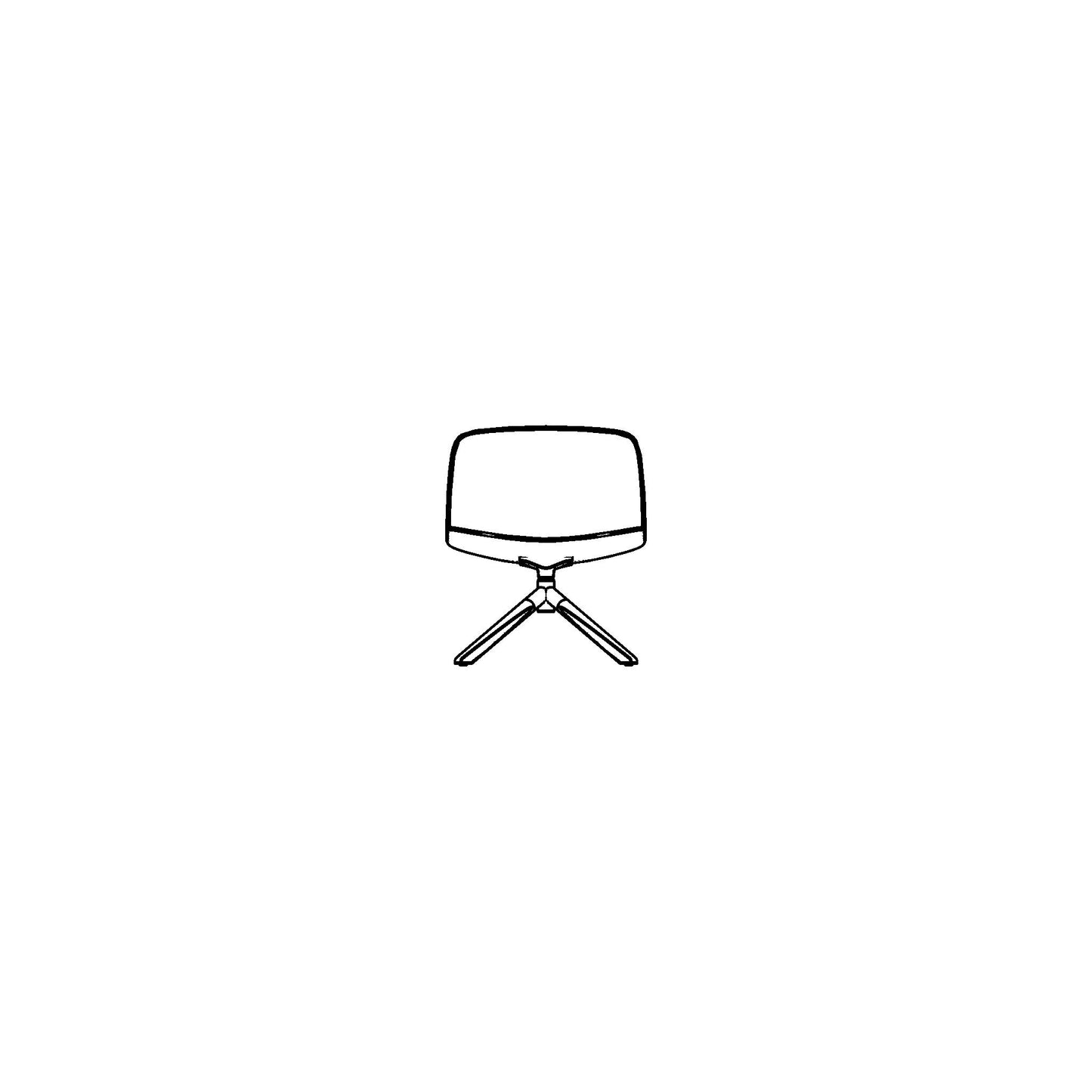 Swivel Lounge Chair Family for Revit 2024