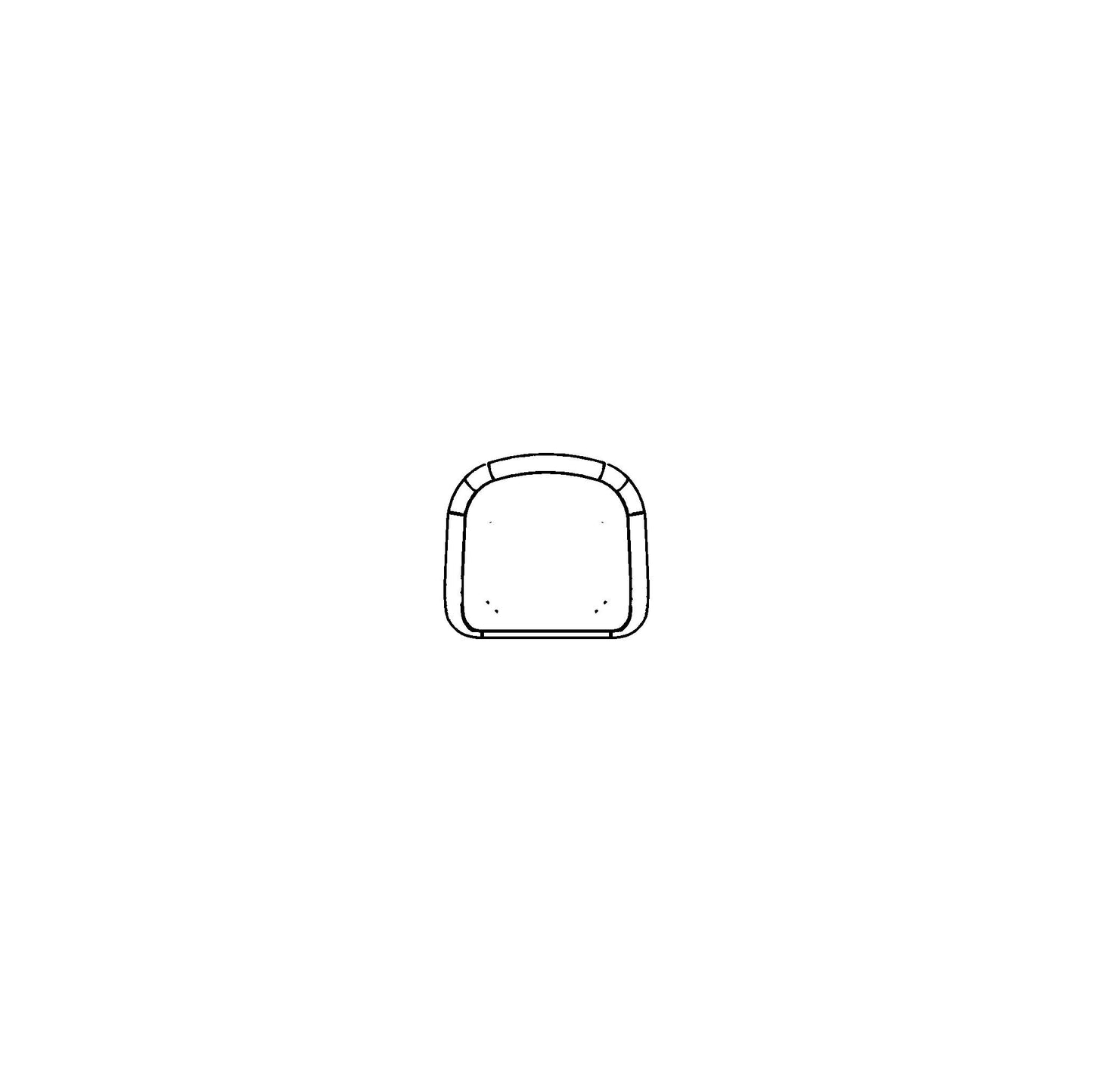 Fiber Soft Chair Family for Revit 2024