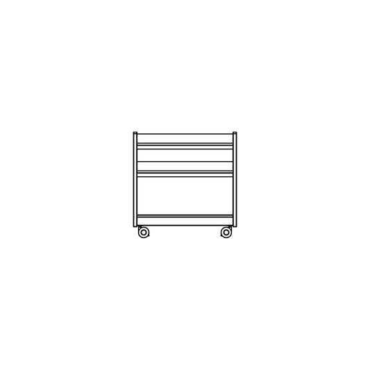 Book Cart Slanted Family for Revit 2024