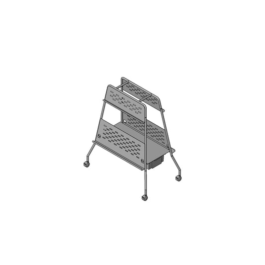 Ruckus Mobile Display Cart Family for Revit 2024