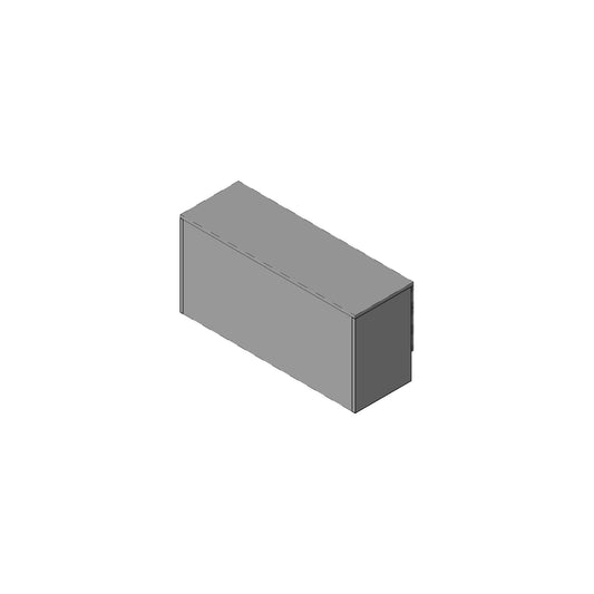 Casegoods Credenza Center Storage Family for Revit 2024