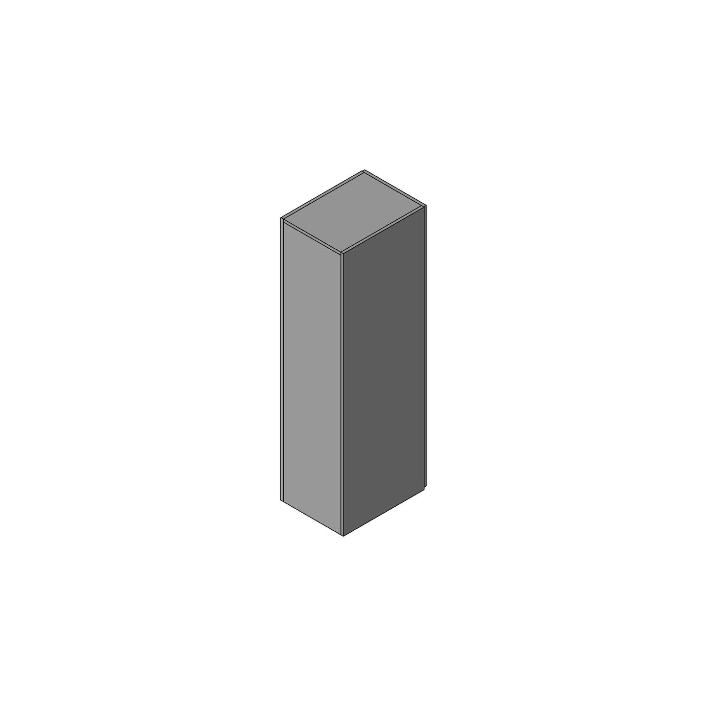 Storage Cabinet (Locker) Family for Revit 2024