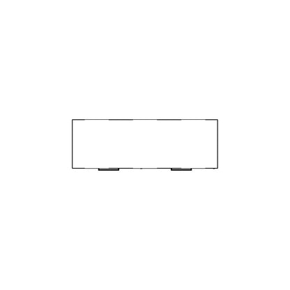 Double Storage Credenza Family for Revit 2024