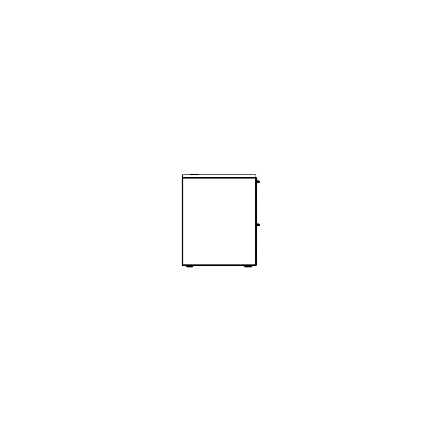 Storage Credenza Family for Revit 2024