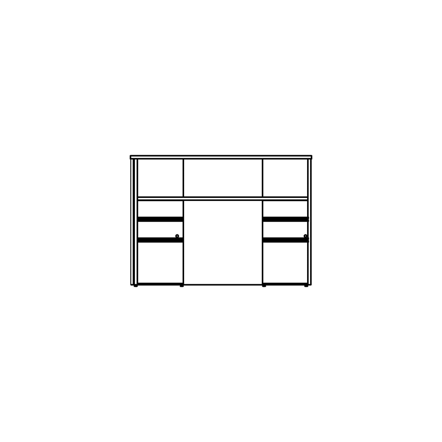 Reception Station Family for Revit 2024
