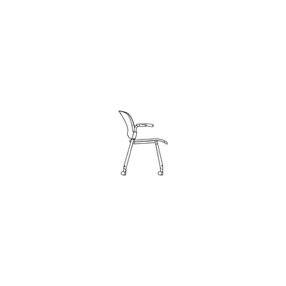 Rolling Stacking Chair Family for Revit 2024