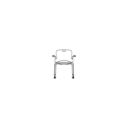 Rolling Stacking Chair Family for Revit 2024