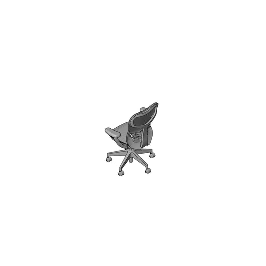 Modern Work Chair Family for Revit 2024
