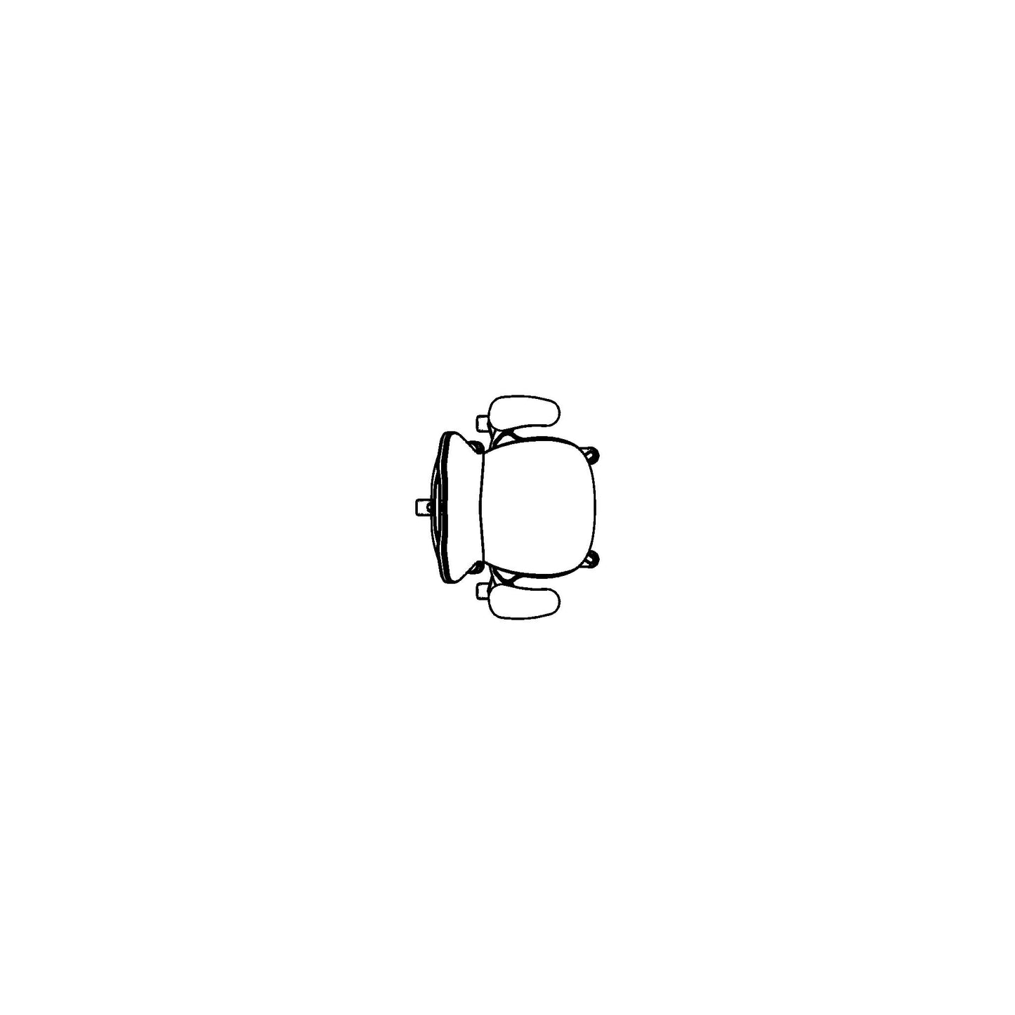 Modern Work Chair Family for Revit 2024