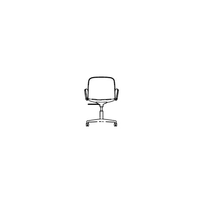 Metal Swivel Guest Chair Family for Revit 2024