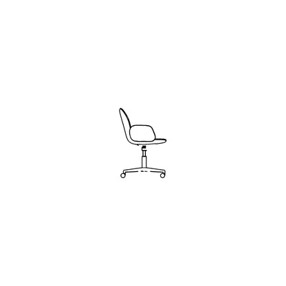 Metal Swivel Guest Chair Family for Revit 2024