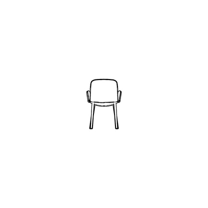 Guest Chair Wood Base Family for Revit 2024
