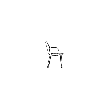 Guest Chair Wood Base Family for Revit 2024