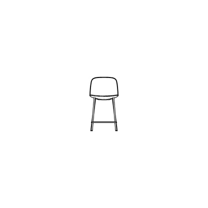 Metal Four-Leg Stool Base Family for Revit 2024