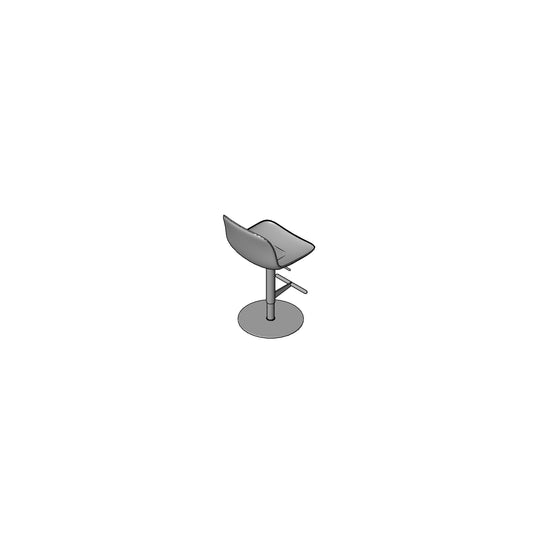 Metal Swivel Pedestal Base Family for Revit 2024