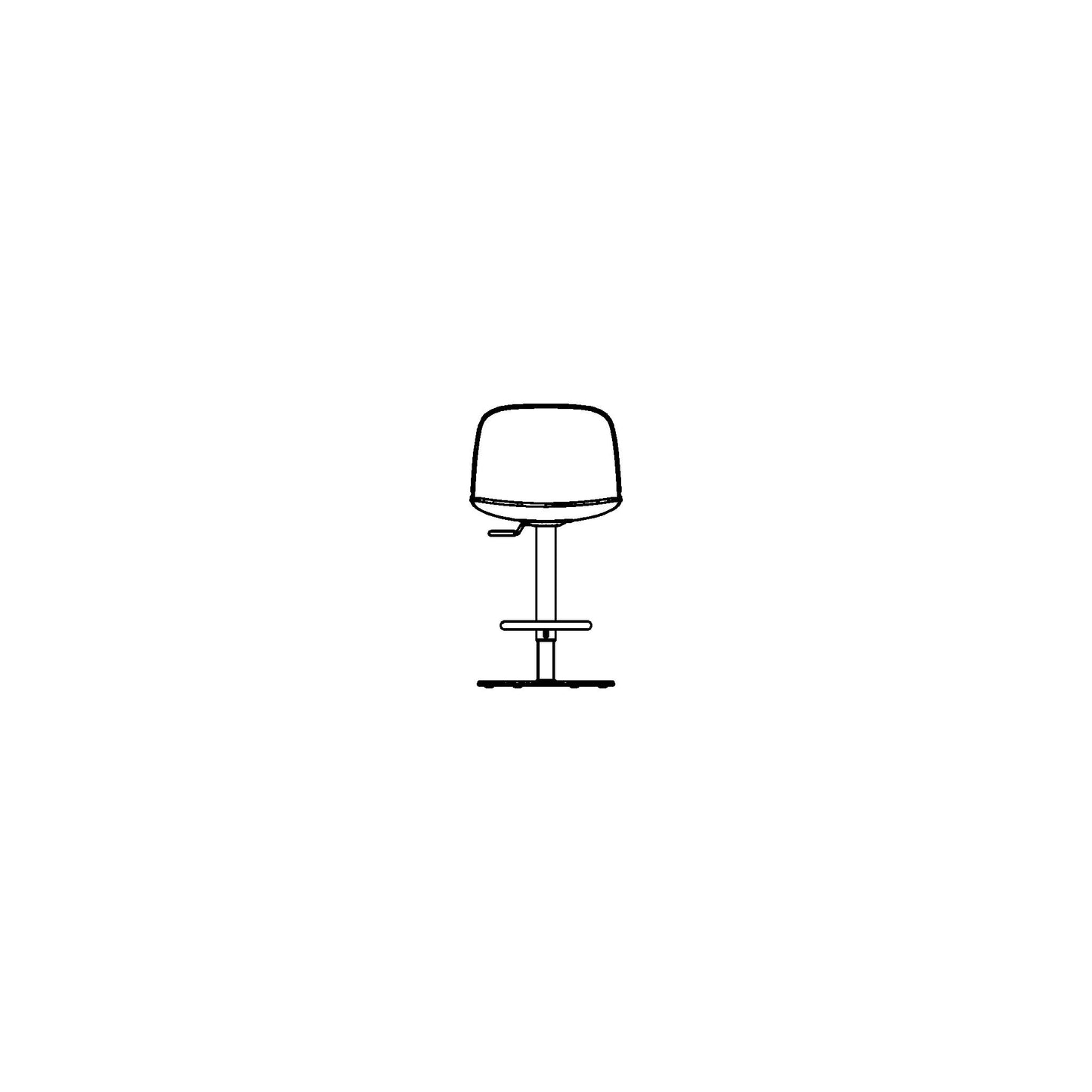 Metal Swivel Pedestal Base Family for Revit 2024