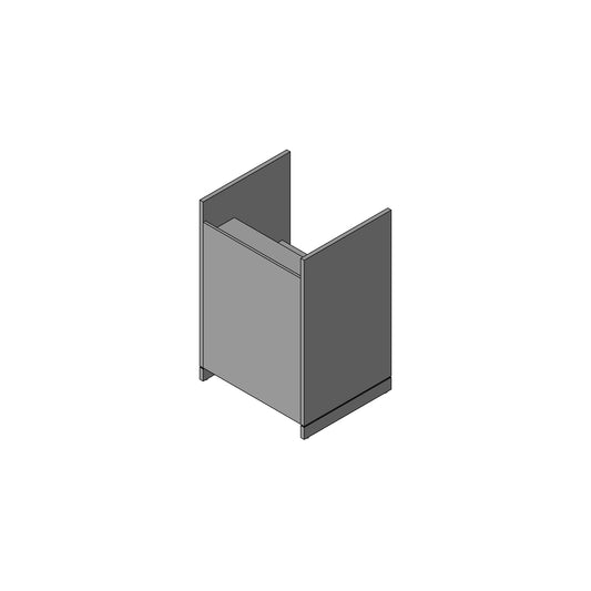 Library Single Carrel Family for Revit 2024