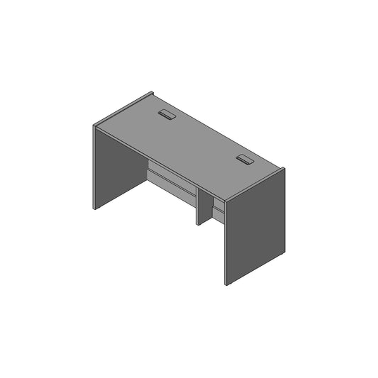 Circulation Desk Family for Revit 2024