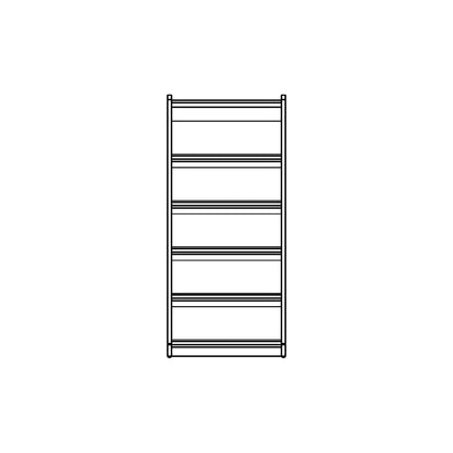 Library Shelf Magazine Family for Revit 2024
